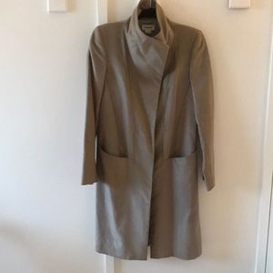 Helmut Lang classic cowl neck car coat